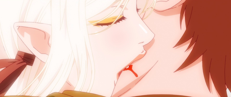 Nom nom nom. That’s better. Even if you do taste of Pervert, Araragi.